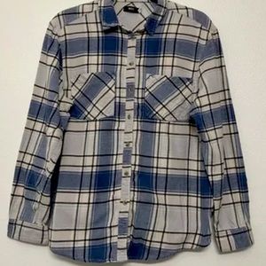 BDG Urban Outfitters Light Weight Flannel Button-Down Shirt